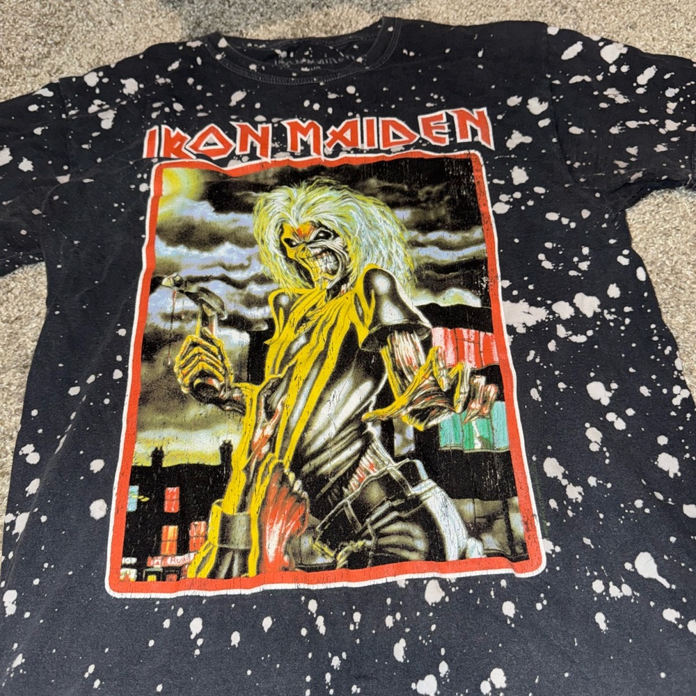 Iron Maiden Black Graphic Tee